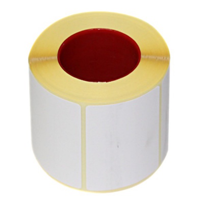 Термоэтикетки ЭКО 58*40 мм 500 шт. белые, втулка 40 мм