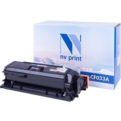 Картридж NVP совместимый HP CF033A Magenta для LaserJet Color CM4540 MFP/CM4540f MFP/CM4540fskm (125