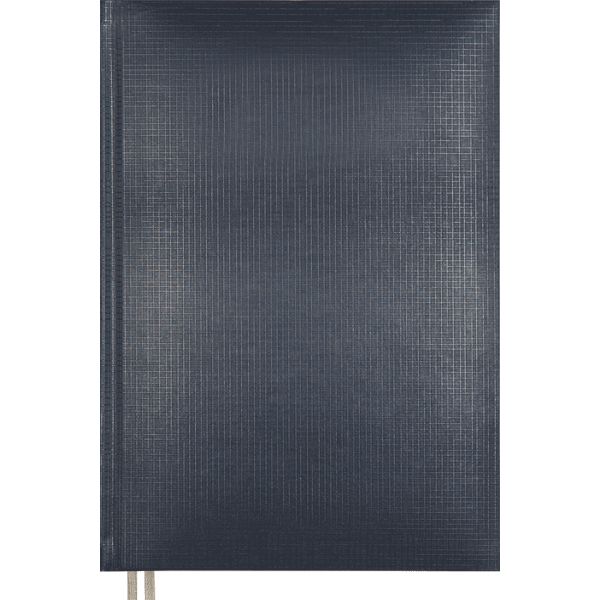 Ежедневник недатированный, А5, 160 л., 70 г/м2, тв. перепл., балакрон/порол., тисн. ф., Attomex Lancaster_синий  Акция!