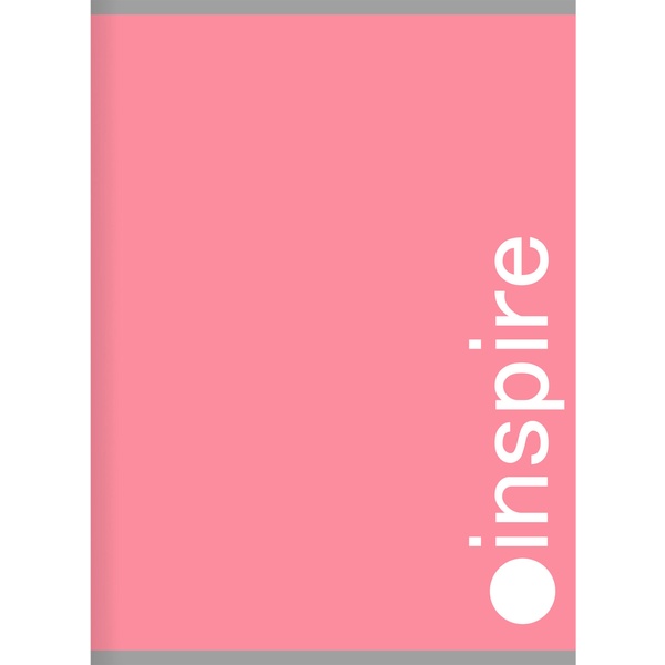 Тетрадь А4, клетка, 48 л., на скобе, 60 г/м², мат. лам., пантон, Listoff Mix color №7