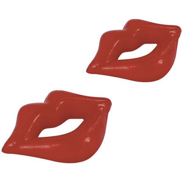 Губки без клеевой основы, 20*15 мм, пластик., цв.: красный, deVENTE (20 шт.)