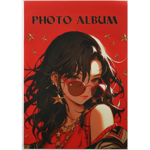 Фотоальбом на 36 фото 10*15 см, 18 л., Поп-звезда