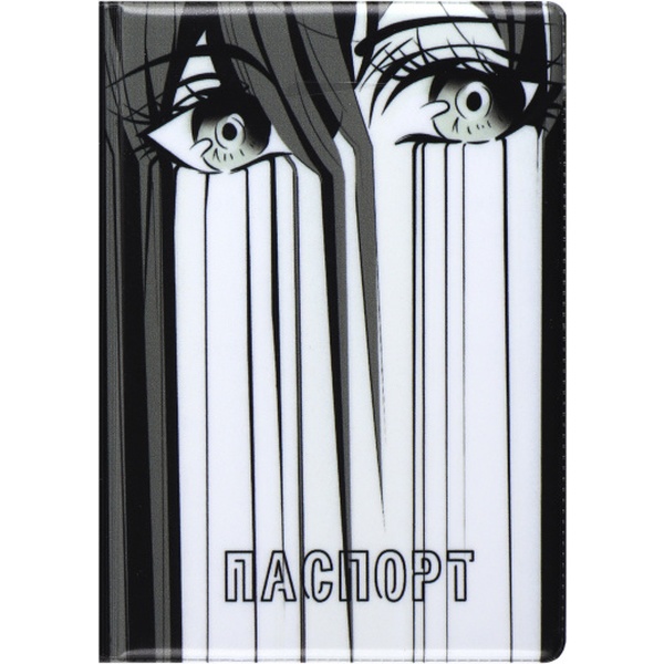 Обложка для паспорта KLERK Eyes: ПВХ  