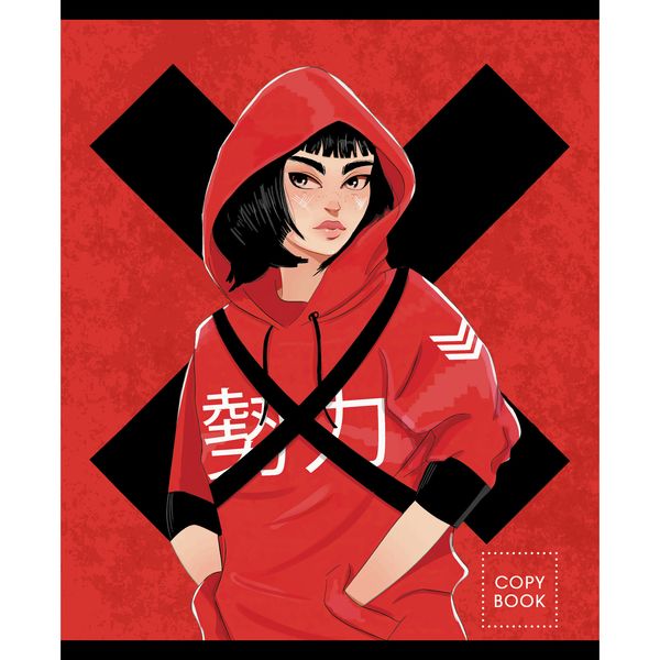 Тетрадь А5, 48 л., точка, на скобе, Listoff Street Team-2, 65 г/м2, лам. матовая, выборо. уф-лак Тетрадь А5, 48 л., точка, на скобе, Listoff Street Team-2, 65 г/м2, лам. матовая, выборо. уф-лак