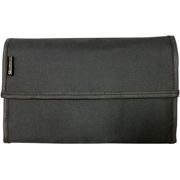 Пенал для скетчмаркеров на липучке LAMARK 36 отделения, карман снаружи, черный  Акция!