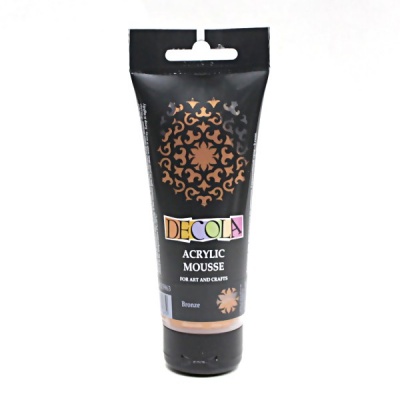 Мусс акриловый DECOLA, бронза, туба 100 мл