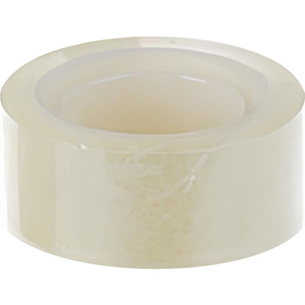 Лента клейкая канцелярская 19 мм * 28 м, 38 мкм, прозрачная, пластик. втулка Klebebander  Лента клейкая канцелярская 19 мм * 28 м, 38 мкм, прозрачная, пластик. втулка Klebebander