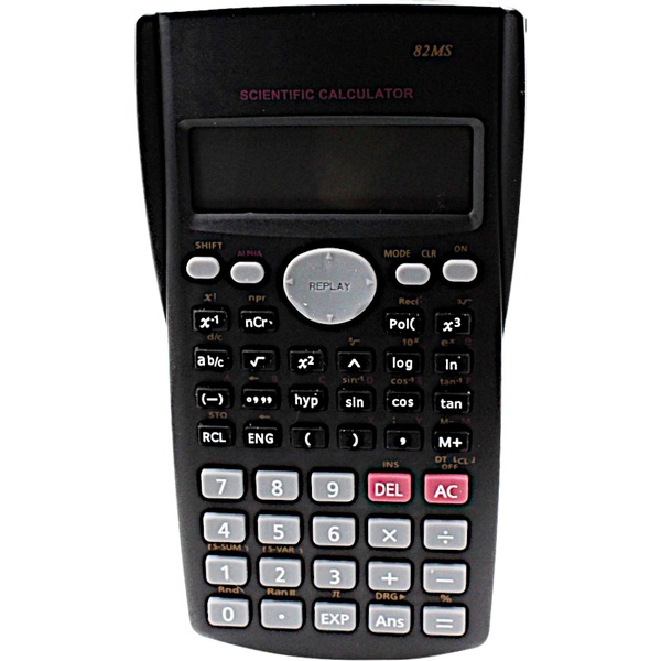Калькулятор научный Renzdo KK82MS, 10+2 р., 240 функц., ЖК, 2 строки, питание: LR44*2, футляр, черный Калькулятор научный Renzdo KK82MS, 10+2 р., 240 функц., ЖК, 2 строки, питание: LR44*2, футляр, черный