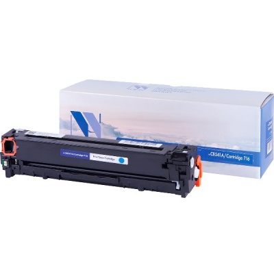 Картридж NVP совместимый HP CB541A / Canon 716 Cyan для LaserJet Color CP1215 / CM1312 / CM1312nfi /
