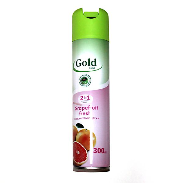 Освежитель воздуха Gold Wind 2в1 Grapefruit fresh 300 мл