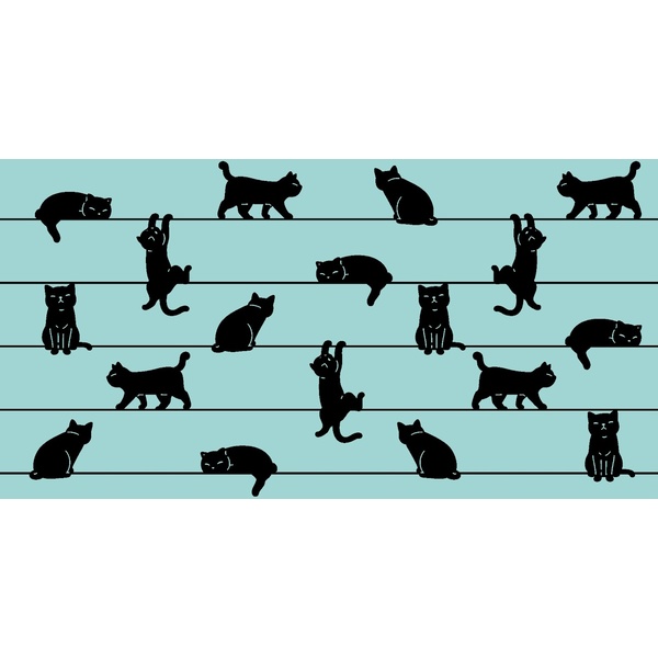 Конверт для денег универсальный (без темы) MILAND Черные котики Конверт для денег универсальный (без темы) MILAND Черные котики