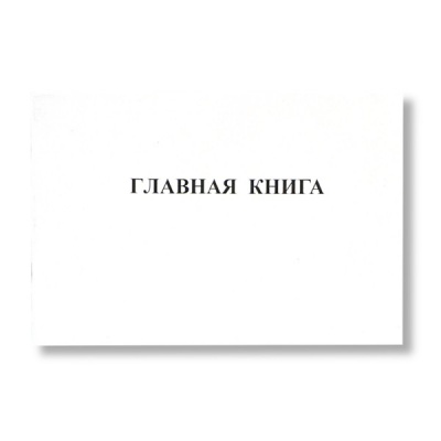 Главная книга А4, 48 л. (газетная), на скобе, альб. ориент., БЛАНКИЗДАТ Главная книга А4, 48 л. (газетная), на скобе, альб. ориент., БЛАНКИЗДАТ