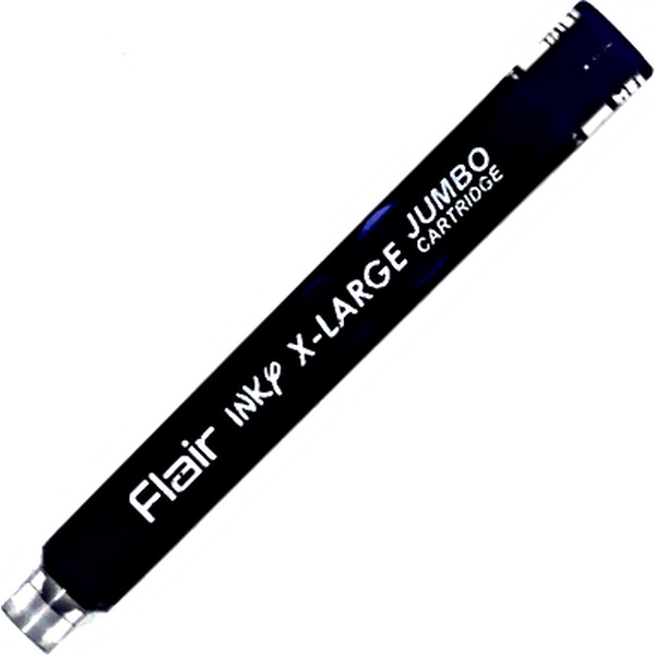 Картридж Jumbo для перьевых ручек, синие чернила, 2 мл, Flair Inky X-Large (3шт.) Акция!