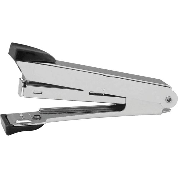 Степлер № 10, до 15 л., с антистеплером, Attomex_черный