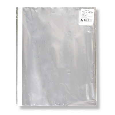 Файл-вкладыш А4+, 15 мкм, глянцевый, унив. перф., Бюрократ Эконом (100 шт.)