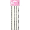 Стразы самоклеящиеся, 153 шт., квадратные, 5 р-ров, цв.: серебряный, deVENTE DIY Jewelry Inspiration