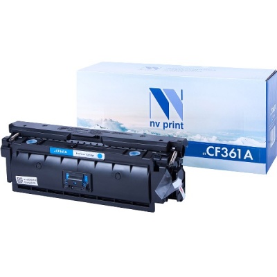 Картридж NVP совместимый НР CF361A Cyan для LaserJet Color M552dn/M553dn/M553n/M553x/M577dn/M577f/M5