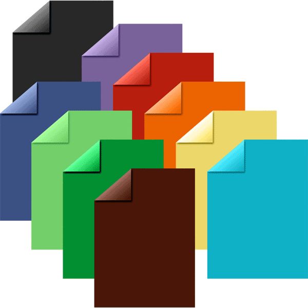 Бумага цветная тонированная 10 цв.(интенсив), 10 л., A3, 2-ст.,170 г/м2, в п/п, deVENTE