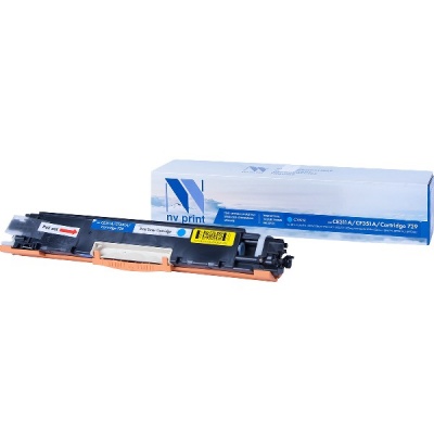 Картридж NVP совместимый HP CE311A/CF351A/Canon729 Cyan для LaserJet Color Pro 100 M175a/M175 (1000cтр.) 