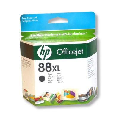 Картридж струйный HP 88XL, черный, ресурс 2350 страниц, для Officejet Pro K550 Cyan (оригинал)