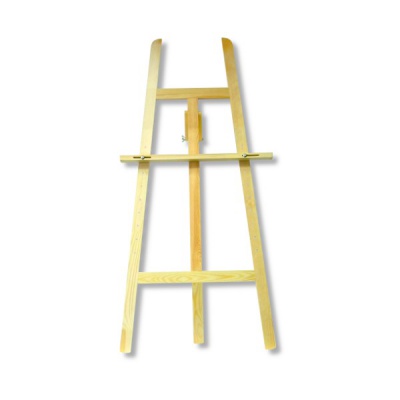 Мольберт напольный ЮНЫЙ ХУДОЖНИК, тип каркасный (без верхней планки), деревянный 