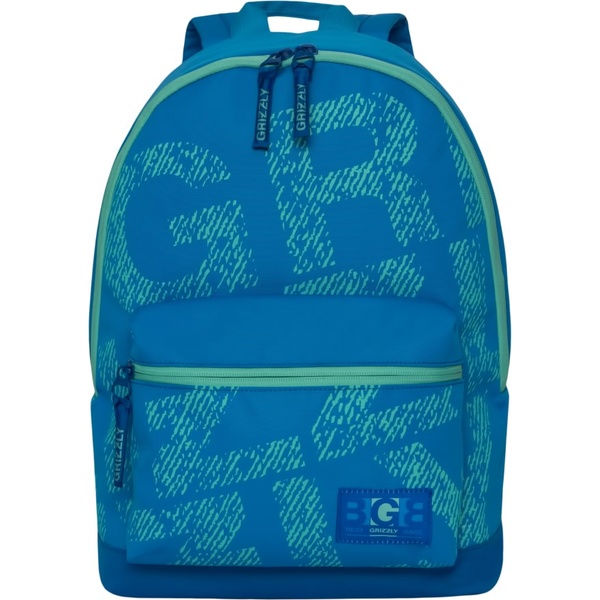 Рюкзак универсальный GRIZZLY Синий, 44*32*17 см, 20 л, 430 г, 1 отд., 2 карм., упл. спинка  Акция!