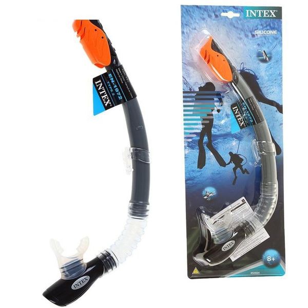 Трубка для плавания INTEX Hyper-Flo Pro, ассорти, 8+ Акция!