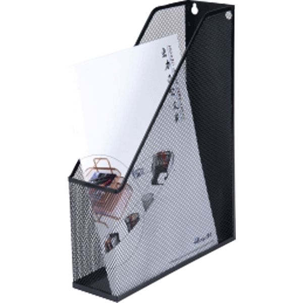 Лоток вертикальный, 1 секция, 75 мм, металлический, неразборн., deVENTE_черный Лоток вертикальный, 1 секция, 75 мм, металлический, неразборн., deVENTE_черный