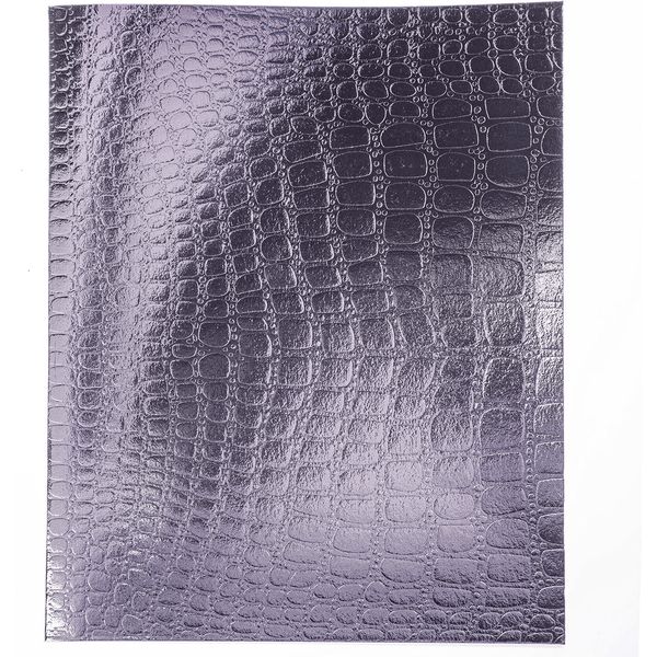 Тетрадь А5, 48 л., клетка, 65 г/м2, на скобе, облож. бумвинил, тисн. "croco", Hatber Metallic_Коричневая Тетрадь А5, 48 л., клетка, 65 г/м2, на скобе, облож. бумвинил, тисн. "croco", Hatber Metallic_Коричневая