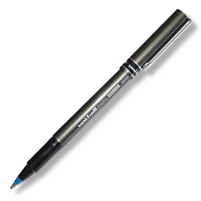 Ручка-роллер, синяя, Ø 0.5 мм, линия 0.3 мм, ДП 1300 м, Uni-Ball Micro Deluxe