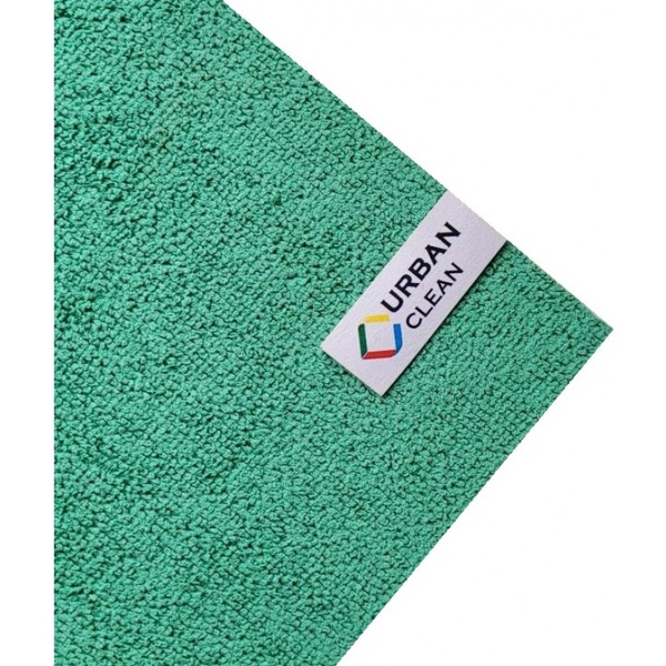 Салфетка универсальная, 30*30 см, полиуретан PVA (прорезиненная), 310 г/м², цв.: зеленый, Urban clean (б/уп)