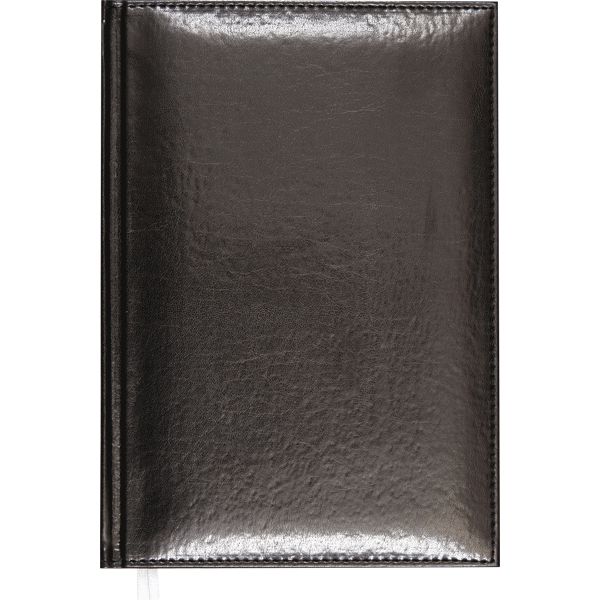 Ежедневник недатированный, А5, 160 л., 70 г/м2, тв. перепл., и/к, поролон, Attomex Visa_черный Ежедневник недатированный, А5, 160 л., 70 г/м2, тв. перепл., и/к, поролон, Attomex Visa_черный
