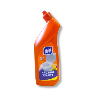 Средство чистящее для уборки туалета Help WC гель Морской бриз, 750 мл