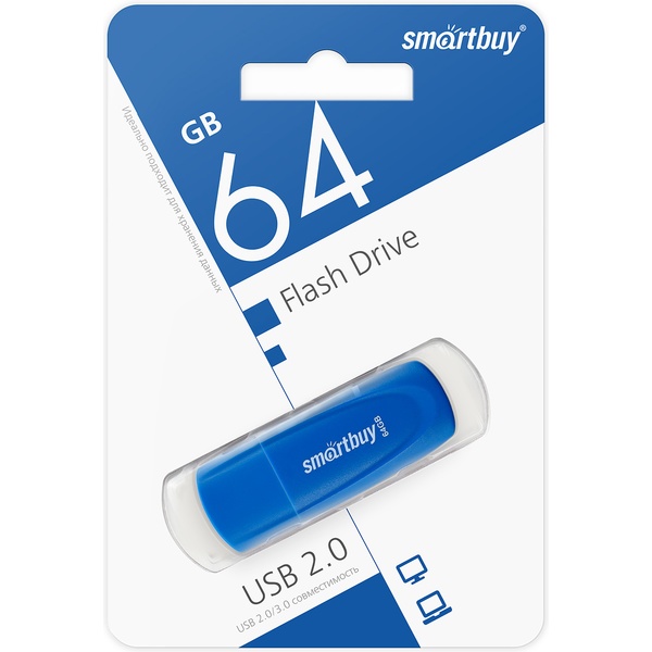 - USB 2.0, 64 , Smartbuy Scout_