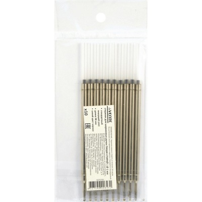 Стержень шариковый с упором, синий, 98 мм, 1.0 мм, н-к Standard, метал. корп., deVENTE Пиши-стирай Акция!