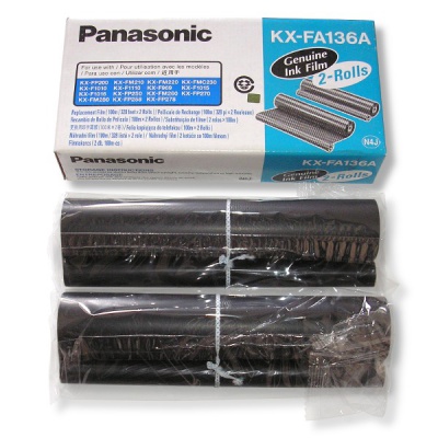 Термопленка Panasonic KX-FA136A для факсимильных аппаратов Panasonic, 2 рул.* 100 м