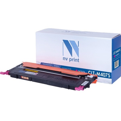 Картридж NVP совместимый Samsung CLT-M407S Magenta для CLP-320 / CLP-325 / CLX-3185 (1000k)