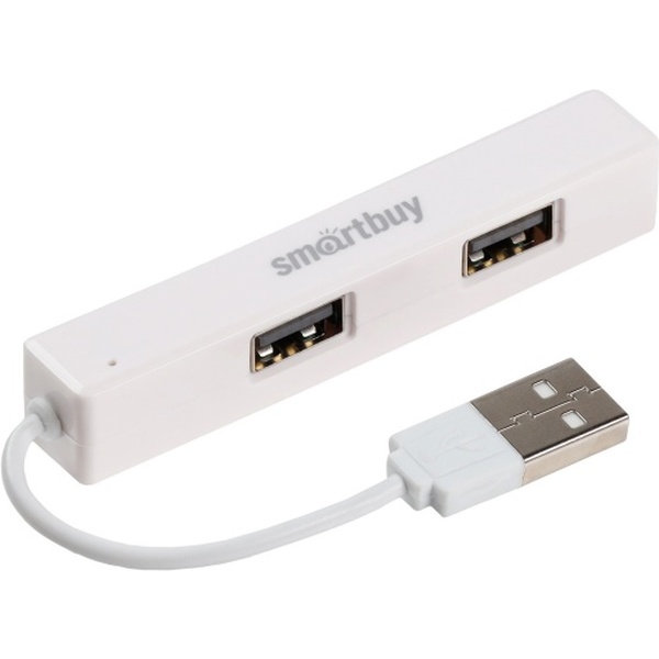 USB-разветвитель (хаб) на 4 порта Smartbuy_белый USB-разветвитель (хаб) на 4 порта Smartbuy_белый