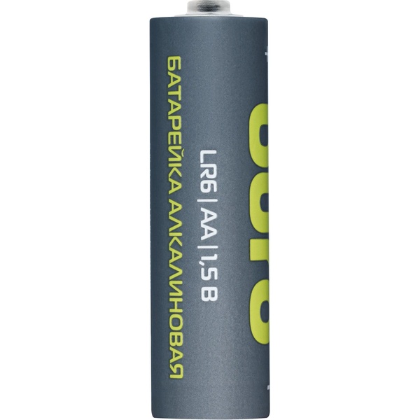 Батарейка LR06/AA, 1.5 V, Buro Alkaline, т/у (кратно 4)