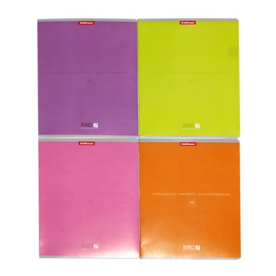 Тетрадь А5, линия, 48 л., на скобе, 60 г/м², ErichKrause МС-7_5 дизайнов