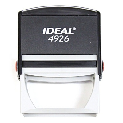 Оснастка для штампа автомат., оттиск 75*38 мм, пласт. корпус_черный, IDEAL P2 Оснастка для штампа автомат., оттиск 75*38 мм, пласт. корпус_черный, IDEAL P2