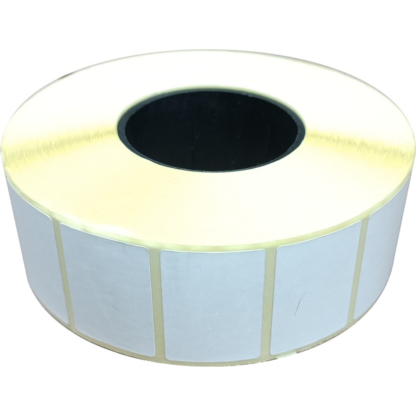 Термоэтикетки ЭКО 30*20 мм 2000 шт. белые, втулка картон 41 мм*