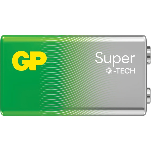 Батарейка щелочная 6LR61/крона, 9 V, т/у, GP Super G-TECH
