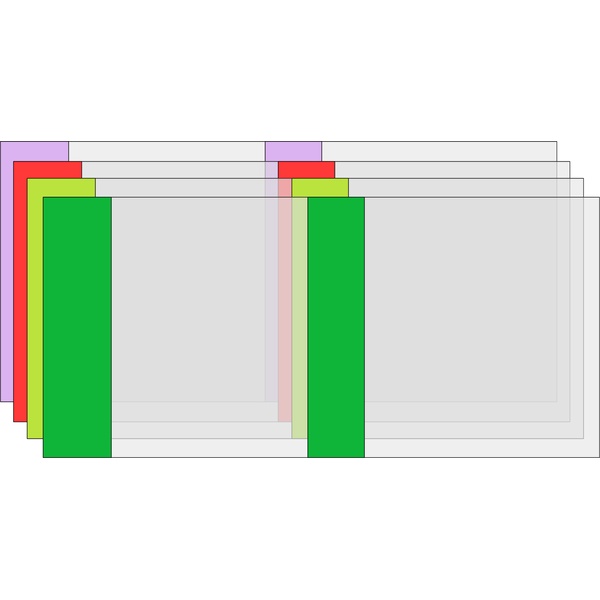 Обложка для учебника, 226*490 мм, ПЭ 150 мкм, регулир., цв. клапан, МУЛИЧЕНКО (5 шт.)