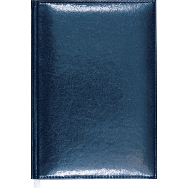 Ежедневник 2026, А5, 168 л., 70 г/м², тв. перепл., и/к, поролон, отстр., Attomex Visa_темно-синий