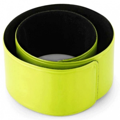 Браслет светоотражающий deVENTE, 220*30 см, желтый