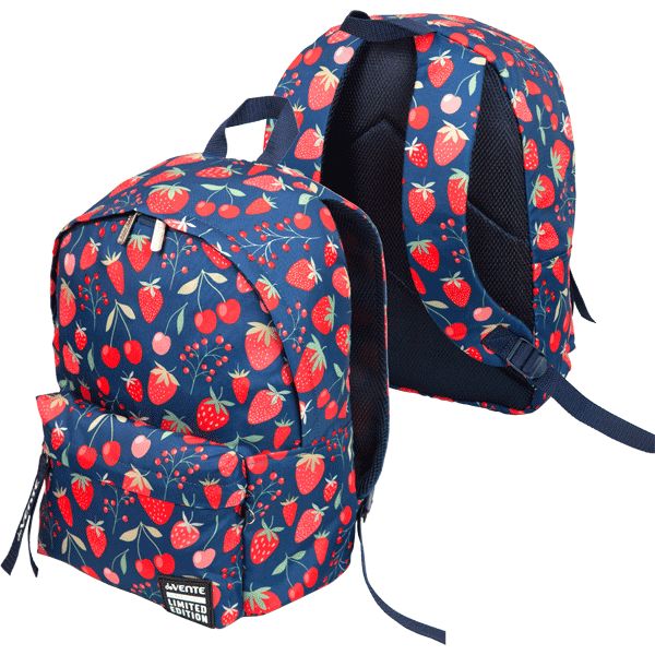 Рюкзак универсальный deVENTE Limited Edition_Strawberry, 40*30*14 см, 14 л, 300 г, 1 отд., 1 карман Акция!