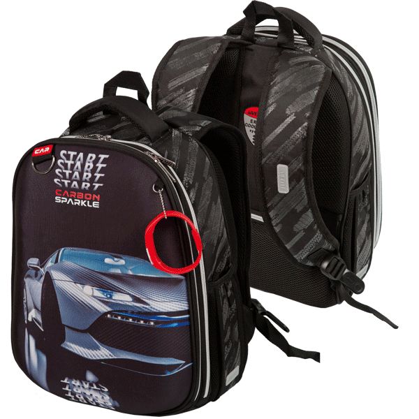 Рюкзак ученический deVENTE Choice Lite_Start, 38*29*17 см, 17 л, 880 г, 2 отд., эрг. спинка