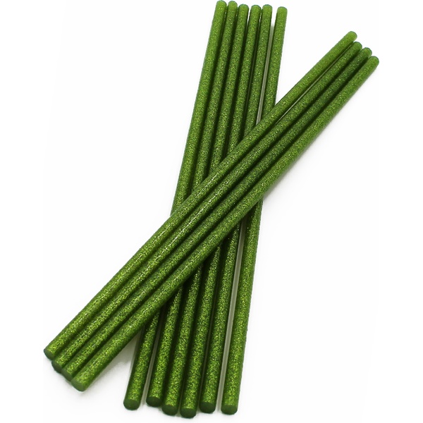 Стержень клеевой к термопистолету, Ø7 мм, длина 300 мм, зеленый, VIKEY Стержень клеевой к термопистолету, Ø7 мм, длина 300 мм, зеленый, VIKEY