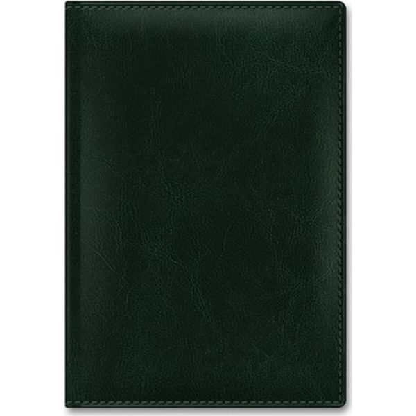 Ежедневник недатированный, А5, 176 л., 70 г/м2, тв. перепл., и/к, поролон, Hatber Sarif classic_зеленый  Акция!
